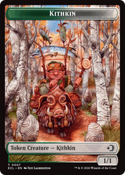 Elf // Kithkin (0007) Double-Sided Token [Lorwyn Eclipsed Tokens]