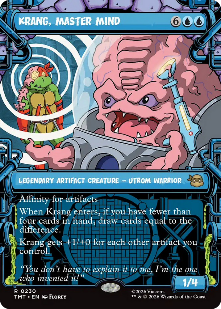 Krang, Master Mind (Showcase) [Teenage Mutant Ninja Turtles]