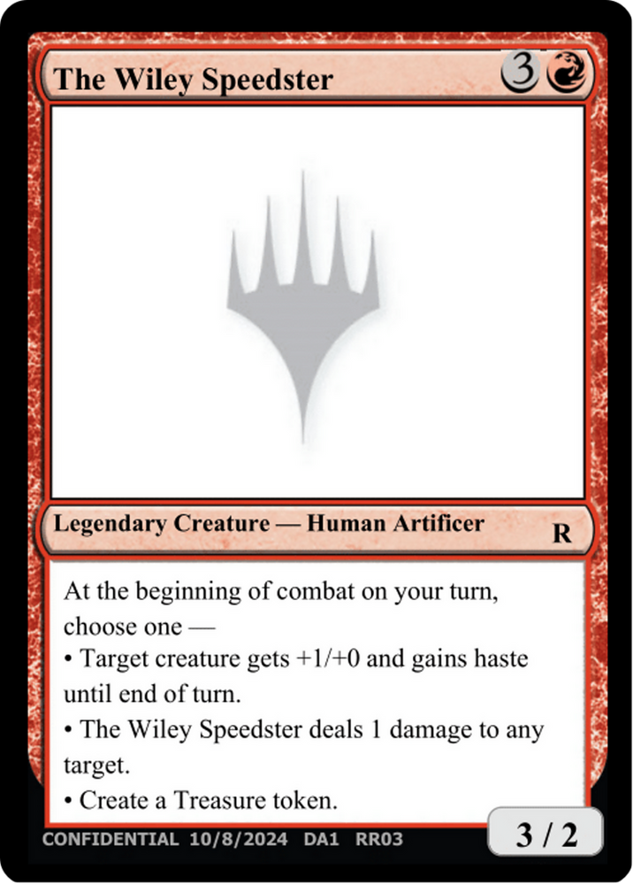The Wiley Speedster [Unknown Event]