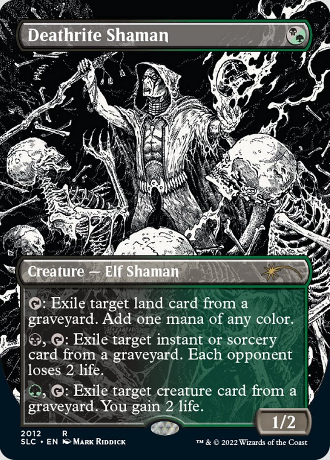 Deathrite Shaman (Borderless) [Secret Lair Countdown Kit]