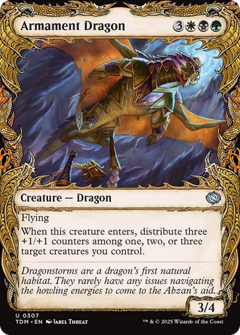 Armament Dragon (Showcase) [Tarkir: Dragonstorm]
