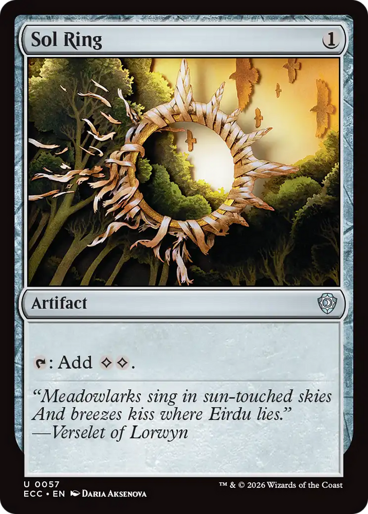 Sol Ring (0057) [Lorwyn Eclipsed Commander]