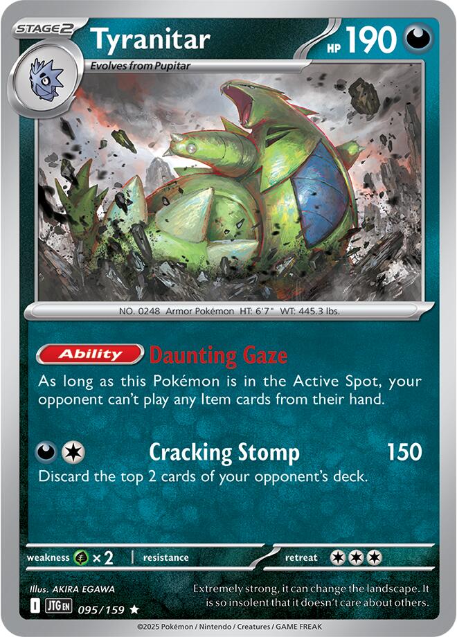 Tyranitar (095/159) [Scarlet & Violet: Journey Together]