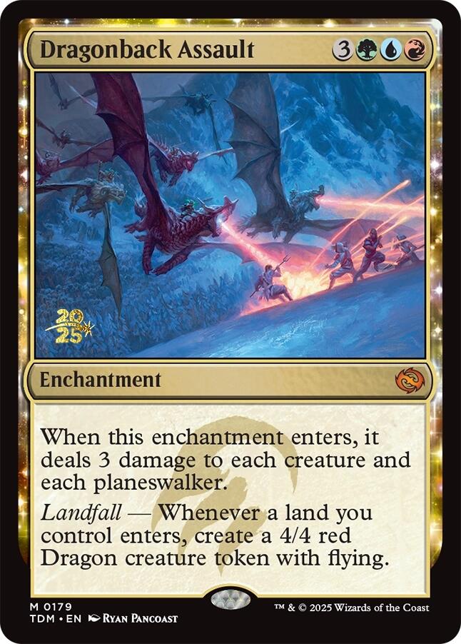 Dragonback Assault [Tarkir: Dragonstorm Prerelease Promos]