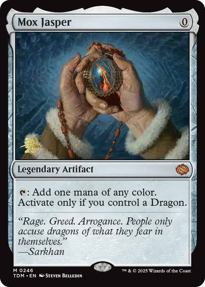 Mox Jasper [Tarkir: Dragonstorm Prerelease Promos]