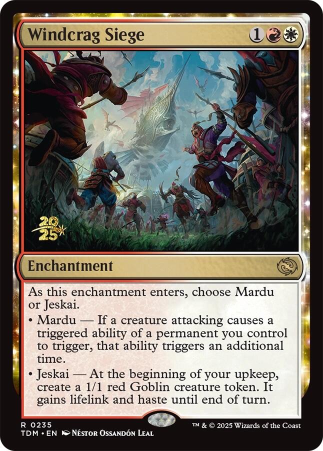 Windcrag Siege [Tarkir: Dragonstorm Prerelease Promos]