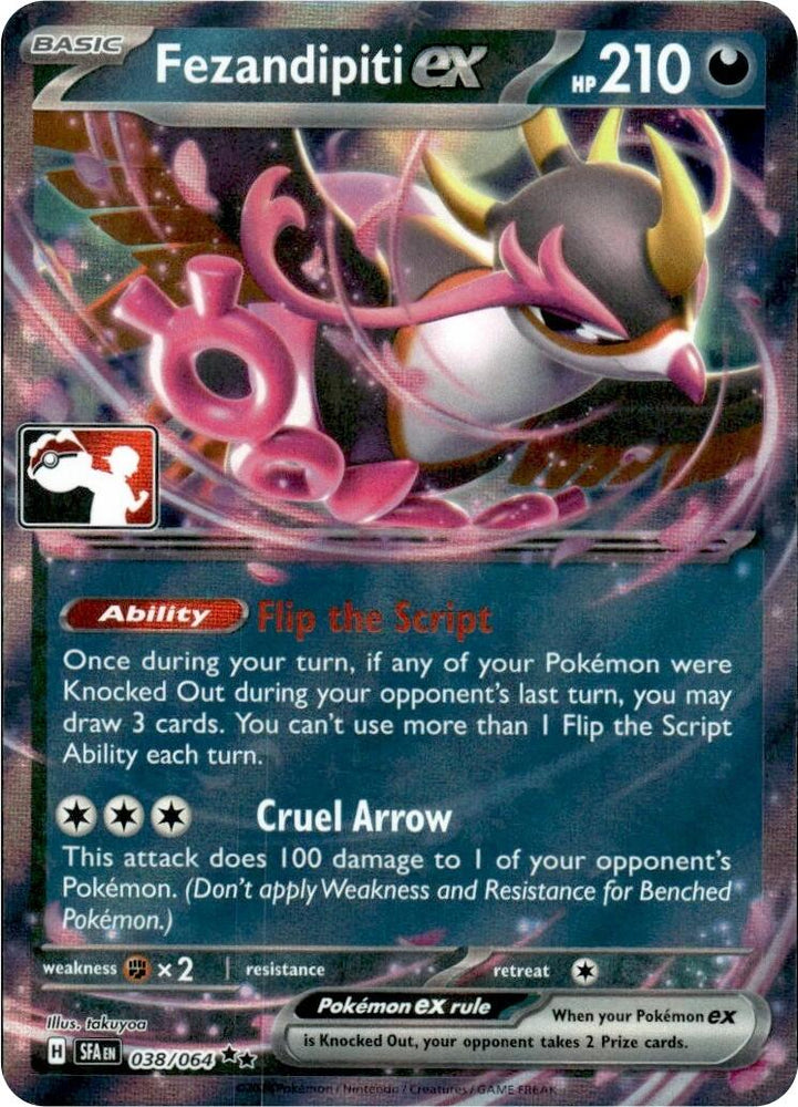 Fezandipiti ex (038/064) [Prize Pack Series Seven]