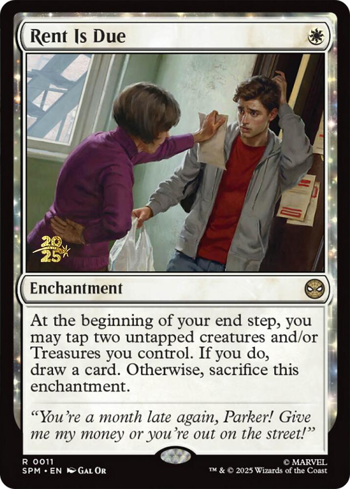 Rent Is Due [Marvel's Spider-Man Prerelease Promos]