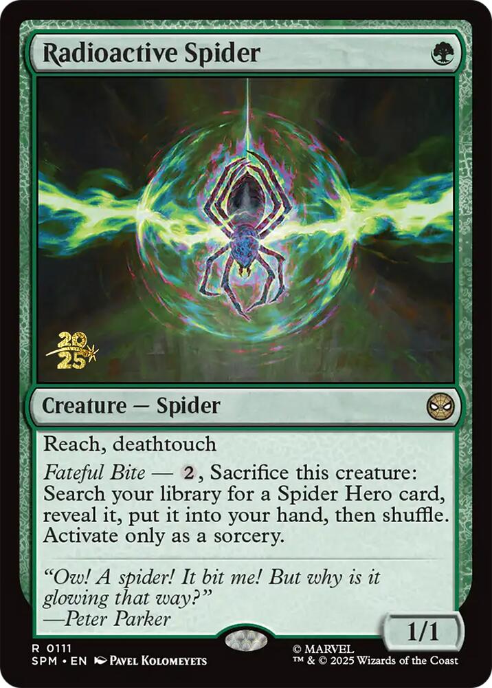 Radioactive Spider [Marvel's Spider-Man Prerelease Promos]