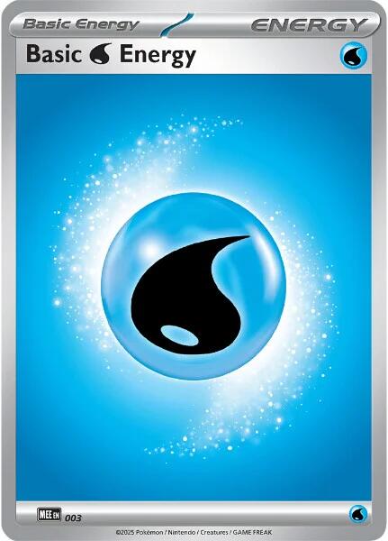 Basic Water Energy - 003 [Mega Evolution Energies]