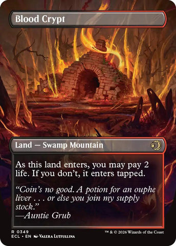 Blood Crypt (Borderless) [Lorwyn Eclipsed]