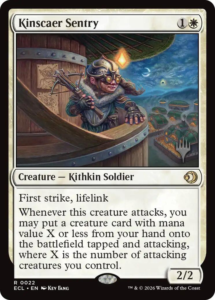 Kinscaer Sentry [Lorwyn Eclipsed Promos]