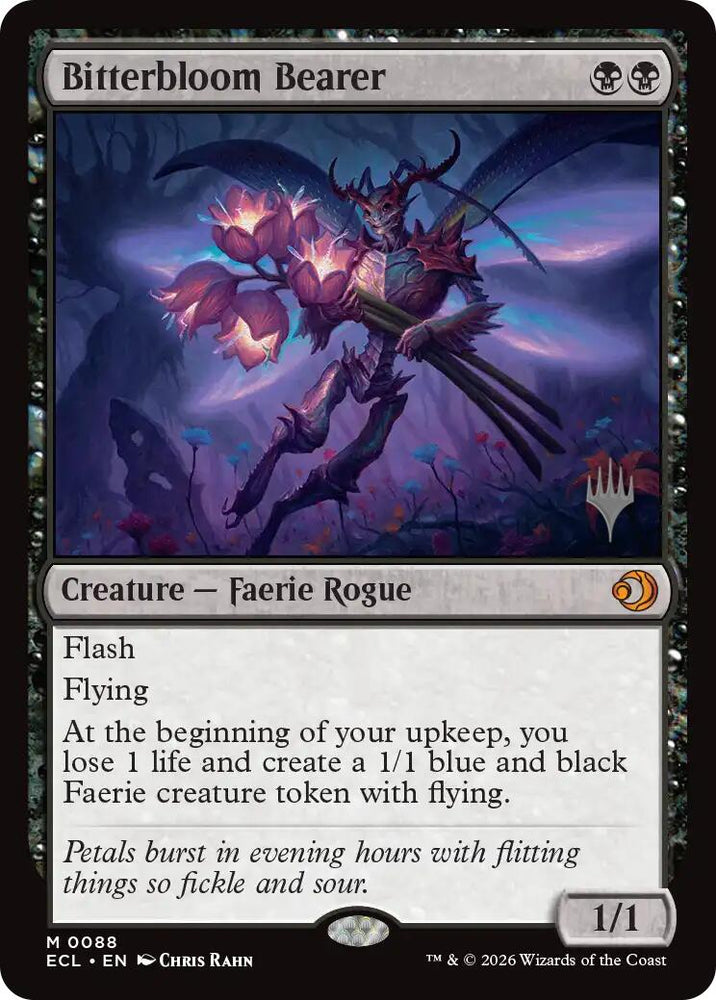 Bitterbloom Bearer [Lorwyn Eclipsed Promos]