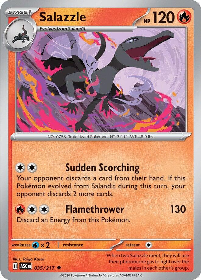 Salazzle (035/217) [Mega Evolution: Ascended Heroes]