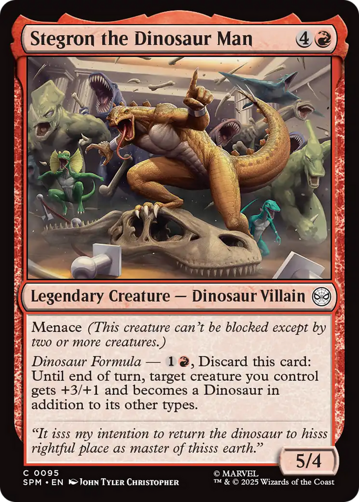 Stegron the Dinosaur Man [Marvel's Spider-Man]