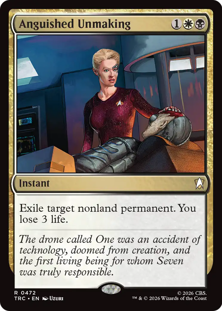 Anguished Unmaking (Surge Foil) [Star Trek Commander]