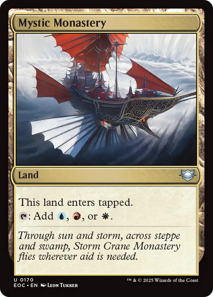 Mystic Monastery [Edge of Eternities Commander]
