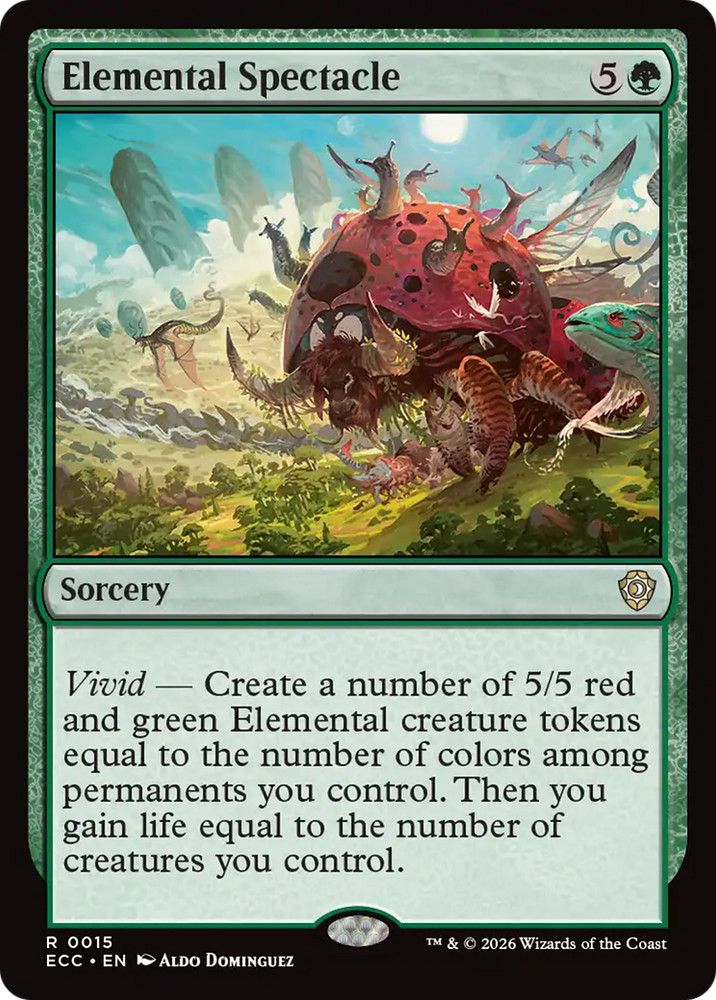 Elemental Spectacle [Lorwyn Eclipsed Commander]
