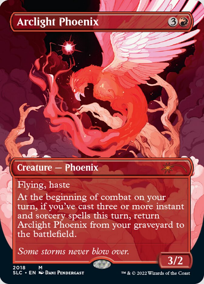 Arclight Phoenix (Borderless) [Secret Lair Countdown Kit]