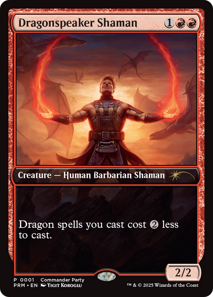 Dragonspeaker Shaman [Wizards Play Network 2025]