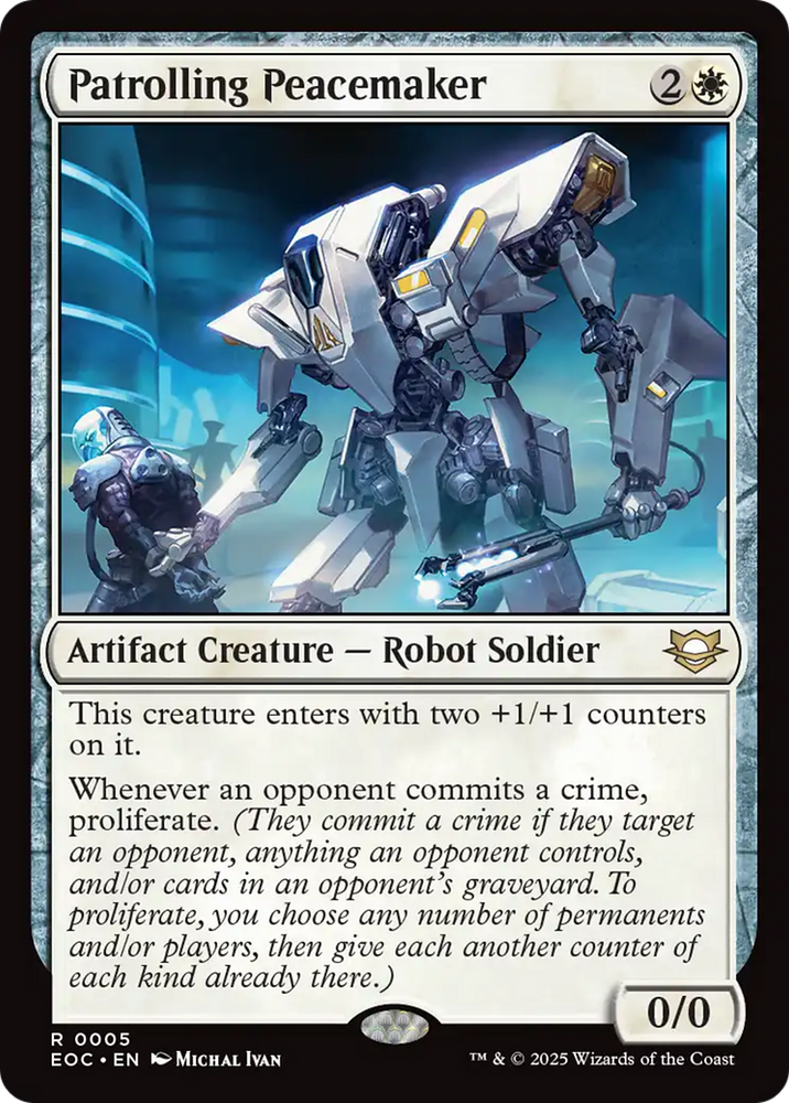 Patrolling Peacemaker [Edge of Eternities Commander]