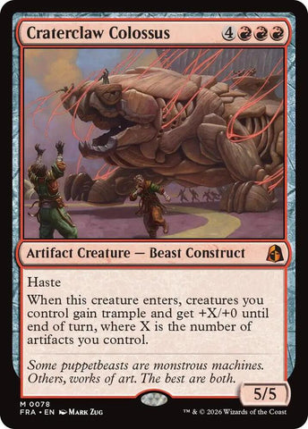 Craterclaw Colossus [Reality Fracture]